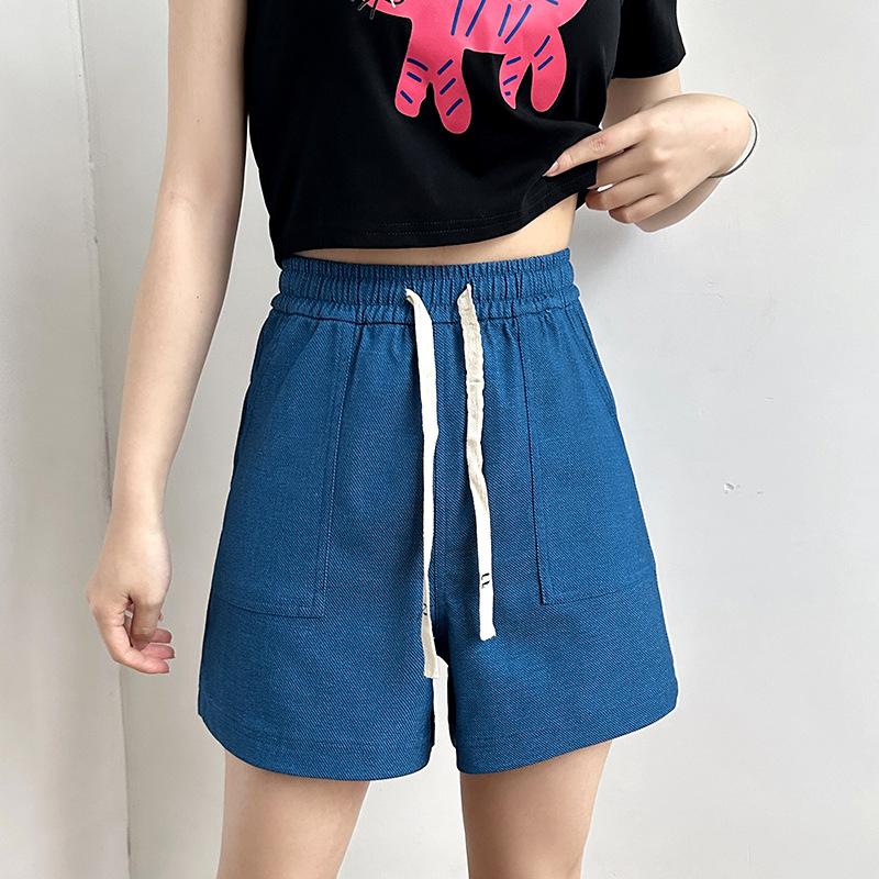 Розовые шорты для женского лета тонкие с высокой талией, утягивающие, свободные, на кулиске, брюки средней длины, прямые, повседневные, спортивные, широкие, пятиточечные XL синий
Розовые шорты для женского лета тонкие с высокой талией, утягивающие, свободные, на кулиске, брюки средней длины, прямые, повседневные, спортивные, широкие, пятиточечные XL синий