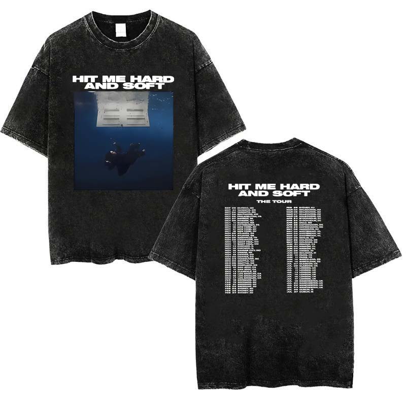 Уличная одежда Billie Hit Me Hard and Soft Tour Выстиранные футболки Харадзюку Хип-хоп Круглый вырез Короткий рукав Повседневный наряд Одежда 2XL
Уличная одежда Billie Hit Me Hard and Soft Tour Выстиранные футболки Харадзюку Хип-хоп Круглый вырез Короткий рукав Повседневный наряд Одежда 2XL