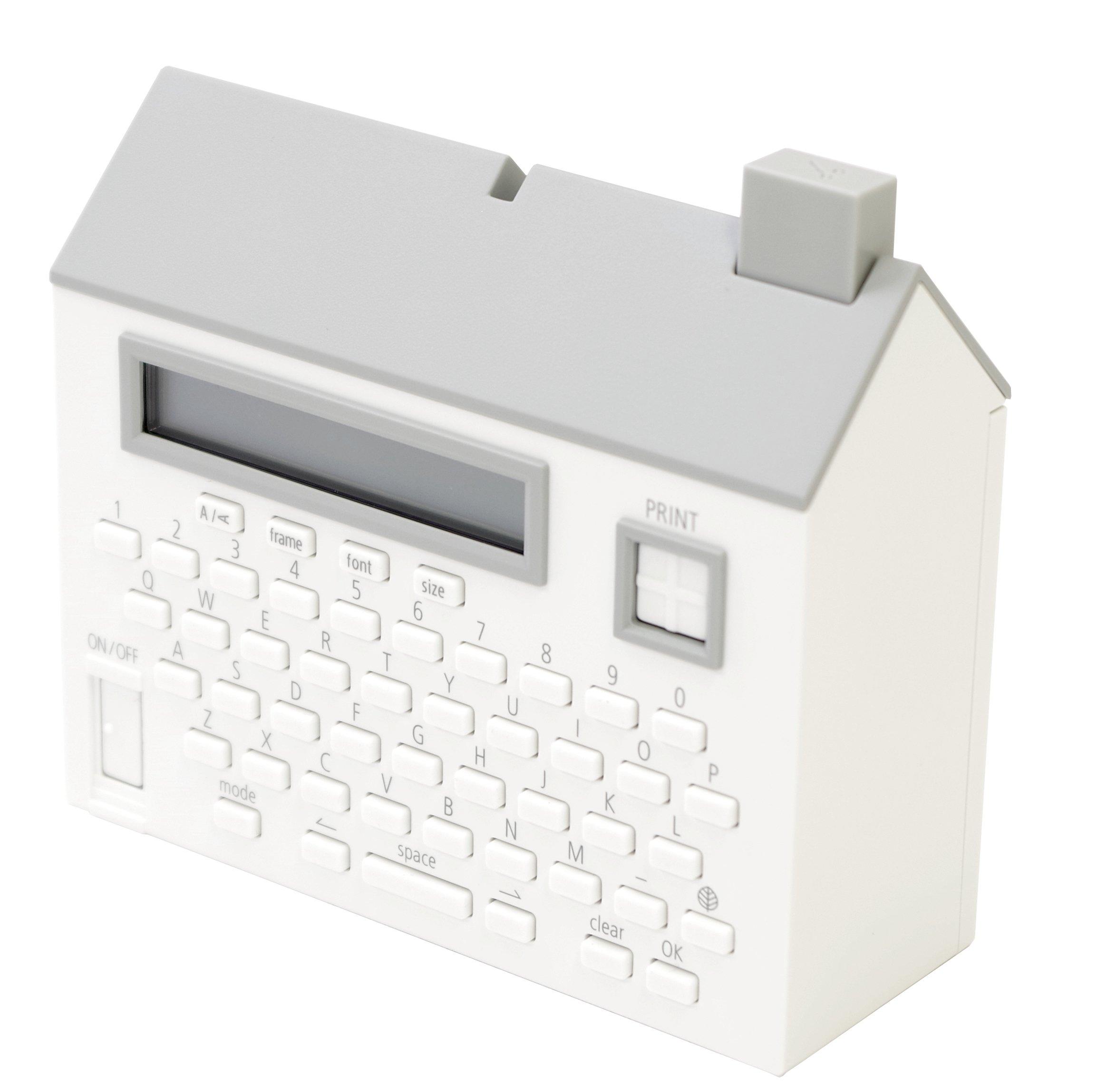 King Jim Tape Printer Koharu White MP20 White 
King Jim Tape Printer Koharu White MP20 White