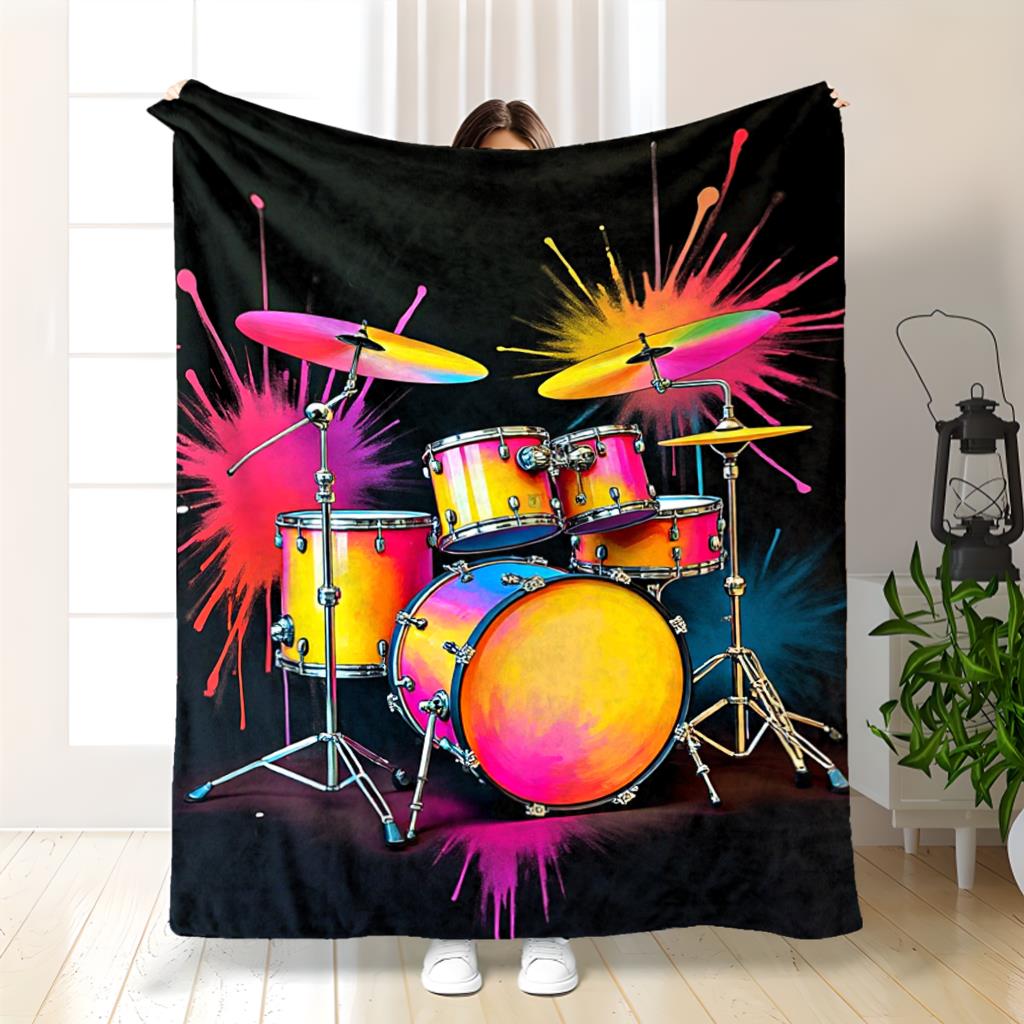 Doodle with drumming patterns Flannel printed blanket suitable for all seasons suitable for living room office sofa and travel 75x100cm
Doodle with drumming patterns Flannel printed blanket suitable for all seasons suitable for living room office sofa and travel 75x100cm