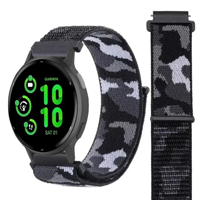 20mm 22mm Nylon Loop Strap for Garmin Forerunner 55 165 965 265 265 Music Venu 3/2 Bracelet Band for Garmin Active/Vivoactive 5 For Garmin 265 чёрный
20mm 22mm Nylon Loop Strap for Garmin Forerunner 55 165 965 265 265 Music Venu 3/2 Bracelet Band for Garmin Active/Vivoactive 5 For Garmin 265 чёрный