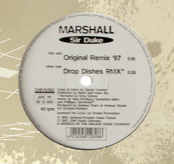 12-дюймовая пластинка MARSHALL - Sir Duke 8812898 CNR Music Germa 1997 Германия Танцевальная и электронная Б/у
12-дюймовая пластинка MARSHALL - Sir Duke 8812898 CNR Music Germa 1997 Германия Танцевальная и электронная Б/у