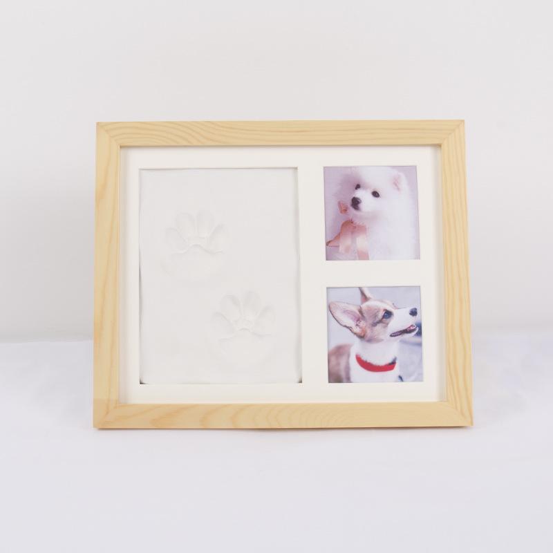 Solid Wood Desk Frame with Pet Paw Print Ink Pad - DIY Souvenir Gift for Cat & Dog Prints
Solid Wood Desk Frame with Pet Paw Print Ink Pad - DIY Souvenir Gift for Cat & Dog Prints