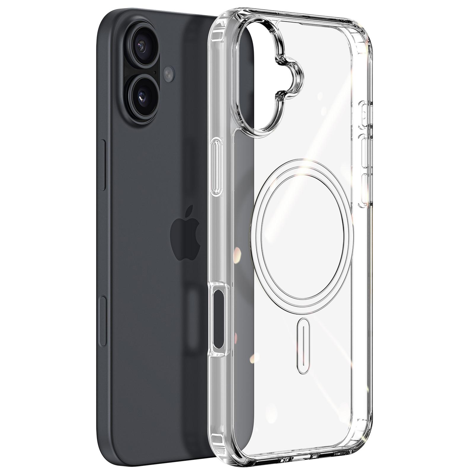DUX DUCIS Clin Series for iPhone 16 Clear Case PC+TPU Phone Cover Compatible with MagSafe
DUX DUCIS Clin Series for iPhone 16 Clear Case PC+TPU Phone Cover Compatible with MagSafe