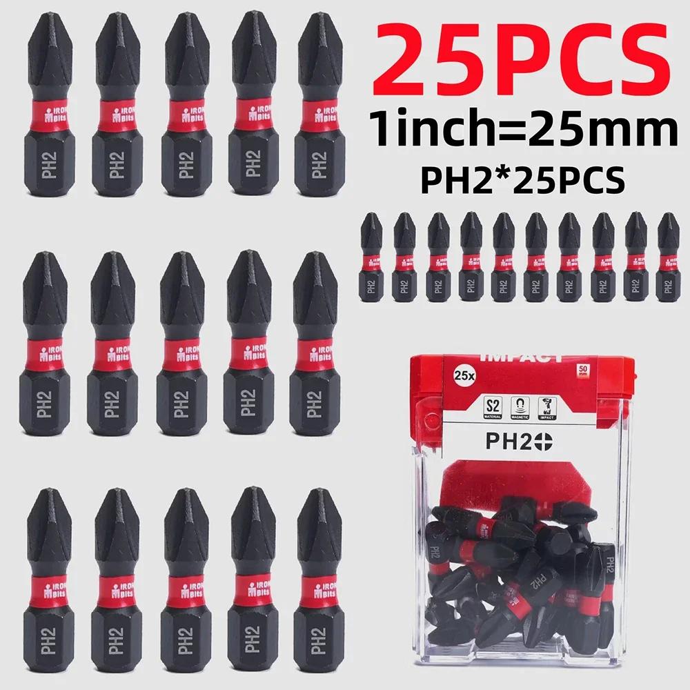 25pcs Impact Phillips Pozi Drill Bit Set S2 Electric Drill Tools Hex Head Shank Magnetic Screw Driver Screwdriver Bits Wrench
25pcs Impact Phillips Pozi Drill Bit Set S2 Electric Drill Tools Hex Head Shank Magnetic Screw Driver Screwdriver Bits Wrench