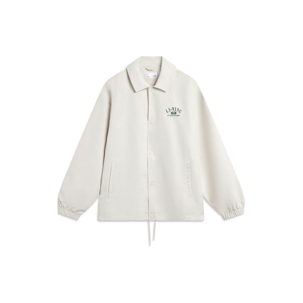 Li Ning Lettuce Edge Sports Fashion Series Weekend Youth Series Windproof Water-Repellent Letter Logo Printed Polo Button Jacket AJDU239-6 L
Li Ning Lettuce Edge Sports Fashion Series Weekend Youth Series Windproof Water-Repellent Letter Logo Printed Polo Button Jacket AJDU239-6 L