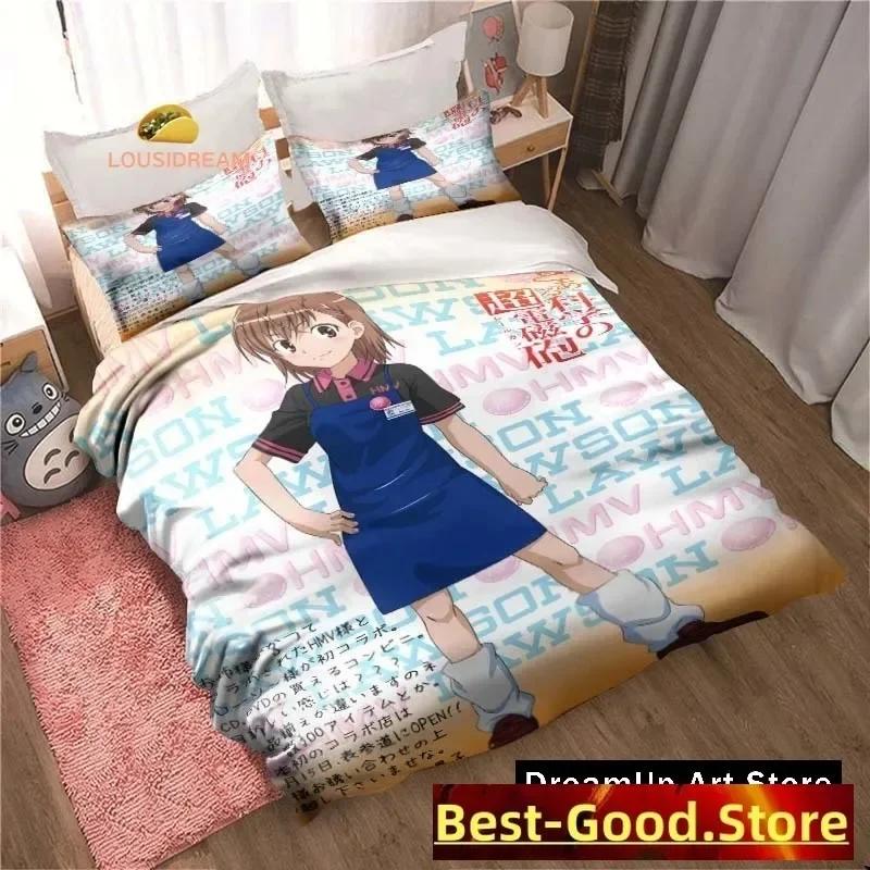 Comforter 3D A Certain Scientific Railgun Sheets Bedding Set Printed With Bed Single Double Queen Super King Size Comforter (quilt)-EU Single(135*200cm)3pcs
Comforter 3D A Certain Scientific Railgun Sheets Bedding Set Printed With Bed Single Double Queen Super King Size Comforter (quilt)-EU Single(135*200cm)3pcs