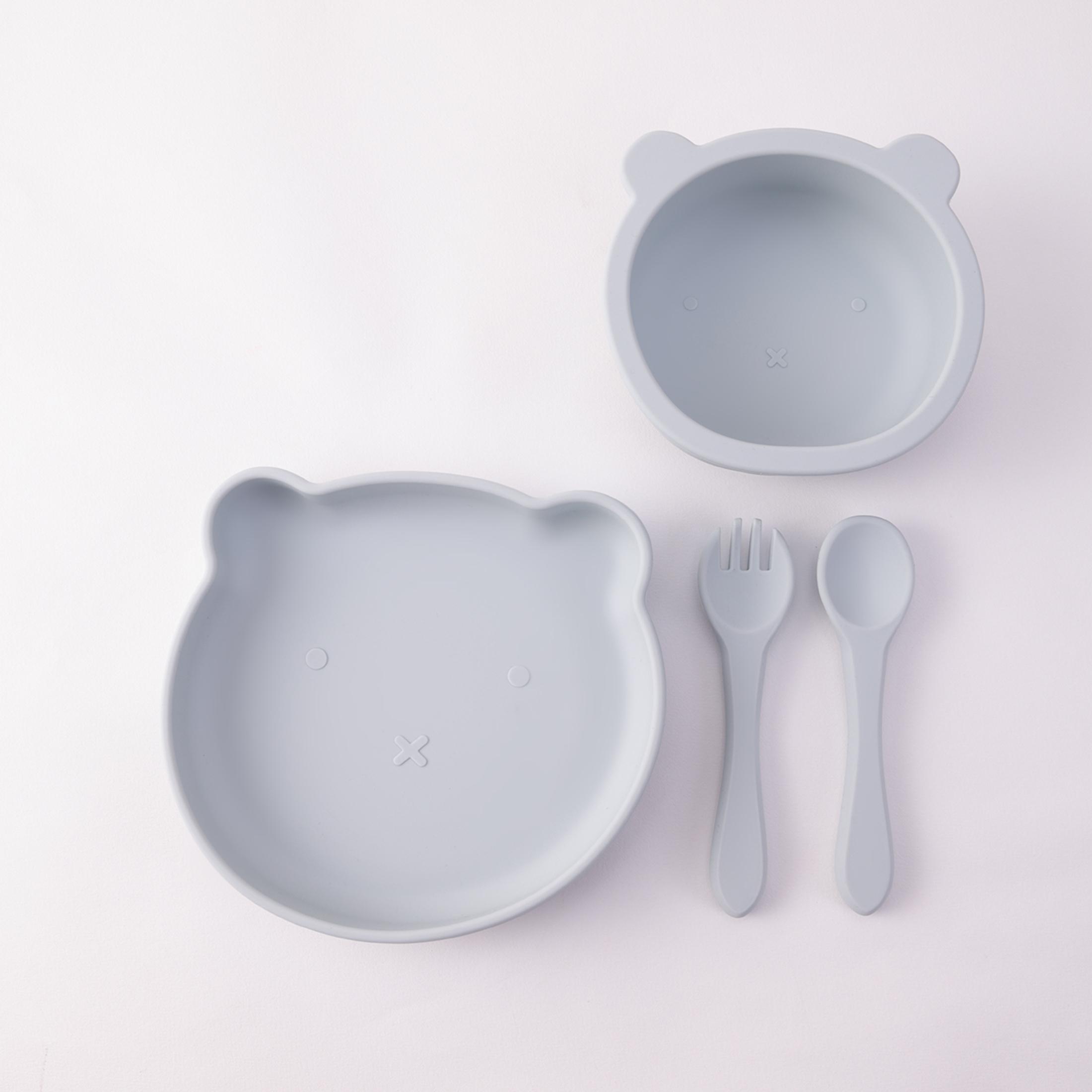 Набор детской силиконовой посуды Color Kids 4 предмета Детские товары для новорожденных Тарелки на присоске Ложка Вилка Миски Товары для обучения еде
Набор детской силиконовой посуды Color Kids 4 предмета Детские товары для новорожденных Тарелки на присоске Ложка Вилка Миски Товары для обучения еде