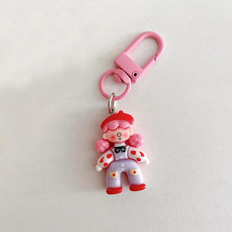 1PC Cartoon Girl Design Keyrings Mobile Phone Pendants Candy Colors Keychains Resin Pendant Bag Charms Gift Multicolor розовый
1PC Cartoon Girl Design Keyrings Mobile Phone Pendants Candy Colors Keychains Resin Pendant Bag Charms Gift Multicolor розовый