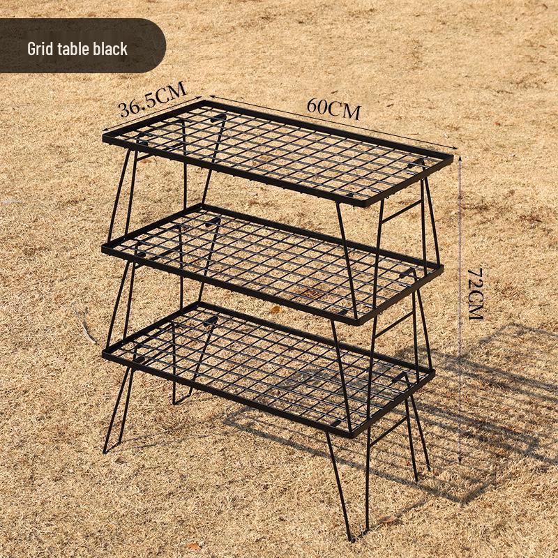 Складной кемпинговый стол из железной сетки со стальной столешницей и деревянной доской
Складной кемпинговый стол из железной сетки со стальной столешницей и деревянной доской
