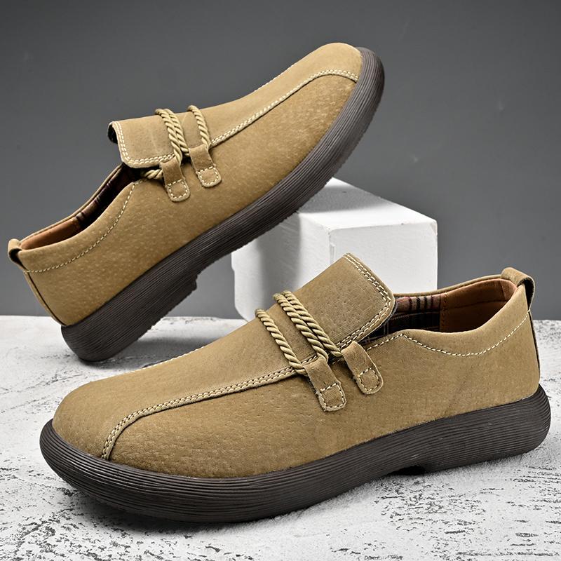 Повседневная обувь в ретро-стиле, удобная, из мягкой кожи, мужская, низкого качества, для ежедневных поездок на работу, уличная, с мягкой подошвой, противоскользящая, для вождения 46
Повседневная обувь в ретро-стиле, удобная, из мягкой кожи, мужская, низкого качества, для ежедневных поездок на работу, уличная, с мягкой подошвой, противоскользящая, для вождения 46