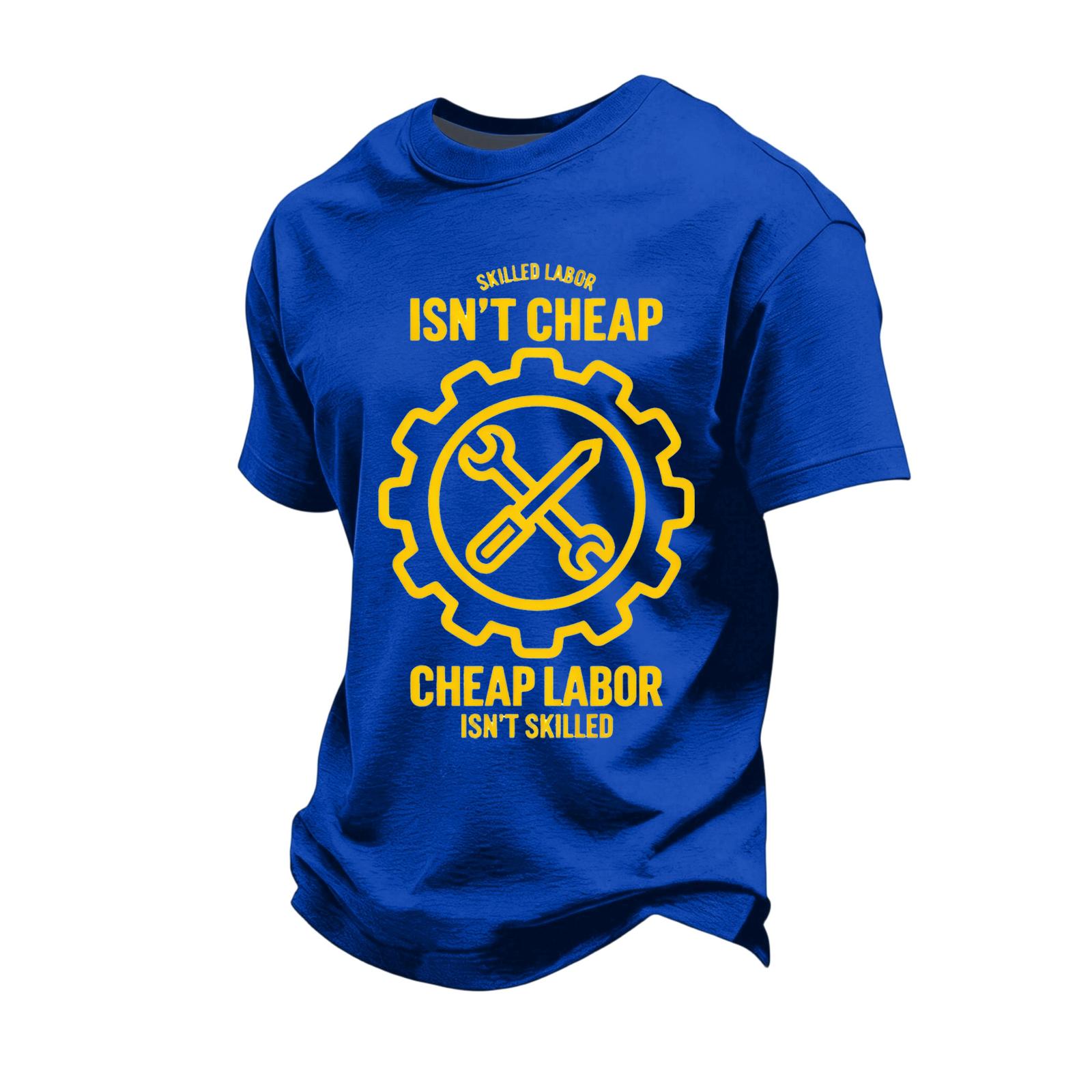 Men s Loose Fit Casual Short Sleeve T Shirt Labor Day Printed Graphic Tee Crew Neck Comfortable Top for Everyday Wear XXXL
Men s Loose Fit Casual Short Sleeve T Shirt Labor Day Printed Graphic Tee Crew Neck Comfortable Top for Everyday Wear XXXL