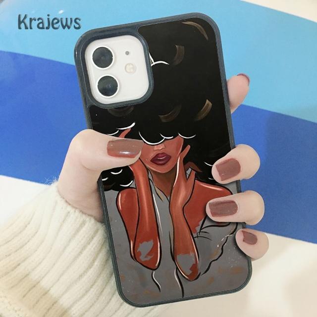 Мягкий чехол для телефона Krajews Afro Black Girl для iPhone 14 5 SE 6s 7 8 plus X XR XS 11 12 13 pro max Samsung S21 S22 ultra iPhone 6plus
Мягкий чехол для телефона Krajews Afro Black Girl для iPhone 14 5 SE 6s 7 8 plus X XR XS 11 12 13 pro max Samsung S21 S22 ultra iPhone 6plus