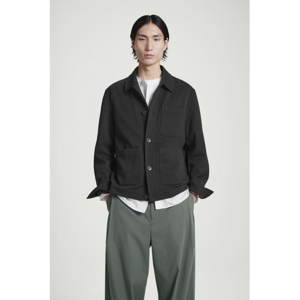 Куртка COS Japan из хлопкового твила Black/M 
Куртка COS Japan из хлопкового твила Black/M