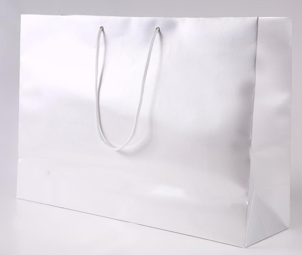 Shop Bag Paper Bag Extra Large 60cm x 42cm x 18cm Set of 5 with Grommets Torinoko Paper Bag (Pearl White)
Shop Bag Paper Bag Extra Large 60cm x 42cm x 18cm Set of 5 with Grommets Torinoko Paper Bag (Pearl White)