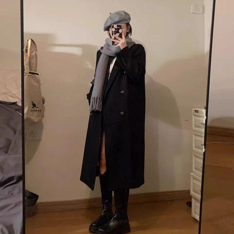 2025 A/W Plus Velvet Thick Woolen Mid-Length Over-the-Knee Coat for Tall Women and Students XS (Under 105 jin recommended)
2025 A/W Plus Velvet Thick Woolen Mid-Length Over-the-Knee Coat for Tall Women and Students XS (Under 105 jin recommended)