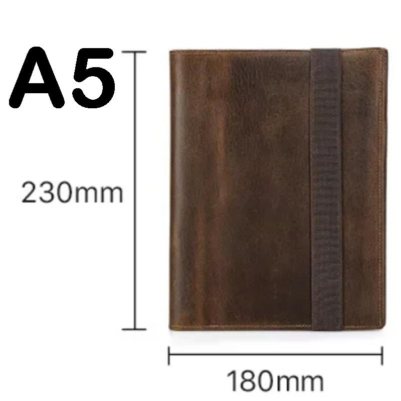 A5/B5 Laptop Notebook Cover Handmade Genuine Leather with Multiple Card Fountain Pen Positions School Office Supplies Stationery
A5/B5 Laptop Notebook Cover Handmade Genuine Leather with Multiple Card Fountain Pen Positions School Office Supplies Stationery
