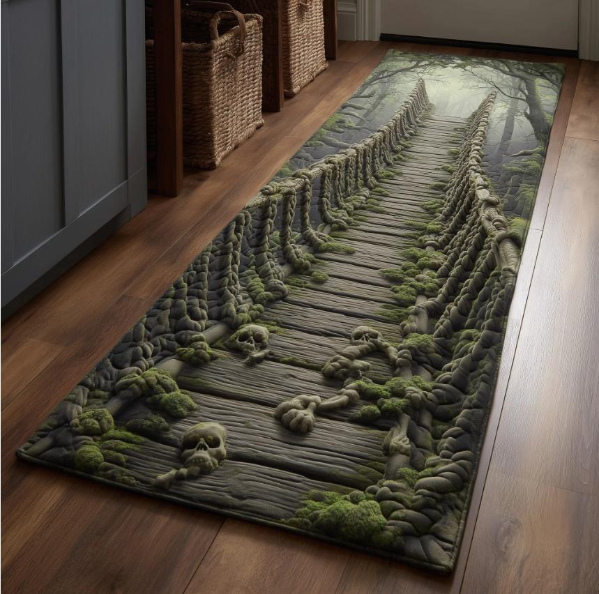 Bedroom Hallway Runner Rug 3D Infinite Passage Optical Illusion Pattern Carpet Non-Slip Soft Easy Clean Creative Decor Home Mat 40X120CM
Bedroom Hallway Runner Rug 3D Infinite Passage Optical Illusion Pattern Carpet Non-Slip Soft Easy Clean Creative Decor Home Mat 40X120CM