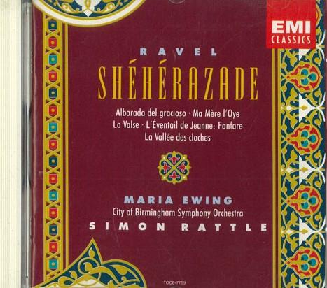 CD SIMON RATTLE, CITY OF BIRMINGHAM SY - Ravel La Valse / Sheherazade TOCE7759PROMO EMI 1992 Japan Classical Used
CD SIMON RATTLE, CITY OF BIRMINGHAM SY - Ravel La Valse / Sheherazade TOCE7759PROMO EMI 1992 Japan Classical Used