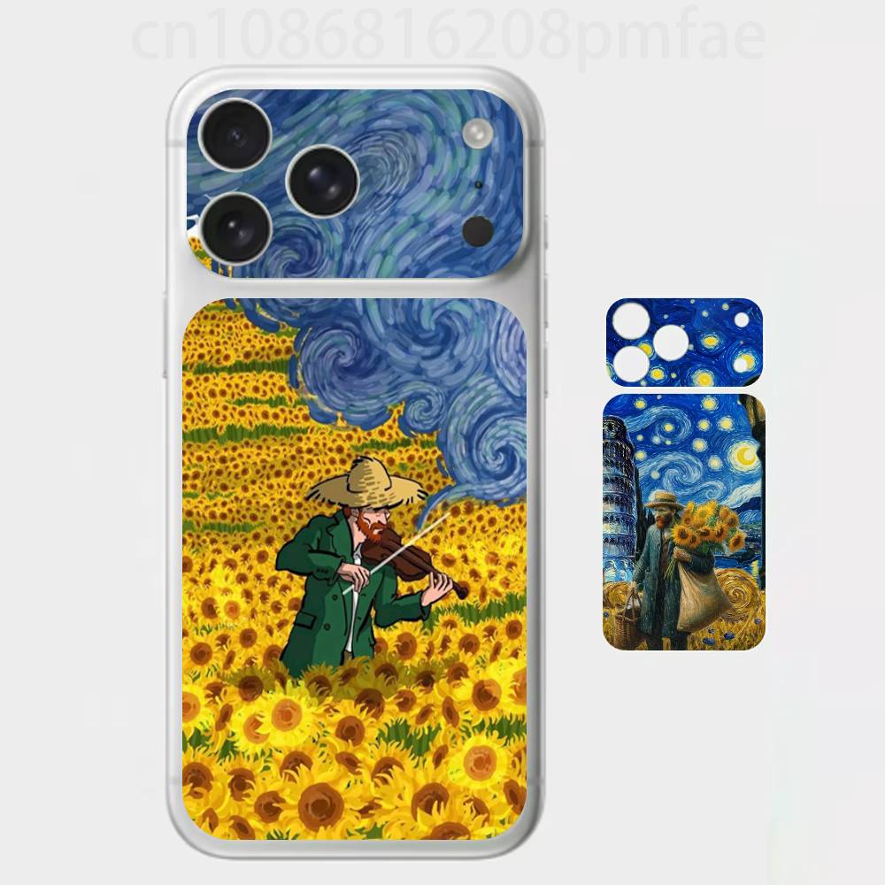Van Gogh Sunflowers Premium Skin Wrap for iPhone 17 Pro/Max, Back Frame Camera Protective Decal (Not Case) iPhone17pro
Van Gogh Sunflowers Premium Skin Wrap for iPhone 17 Pro/Max, Back Frame Camera Protective Decal (Not Case) iPhone17pro