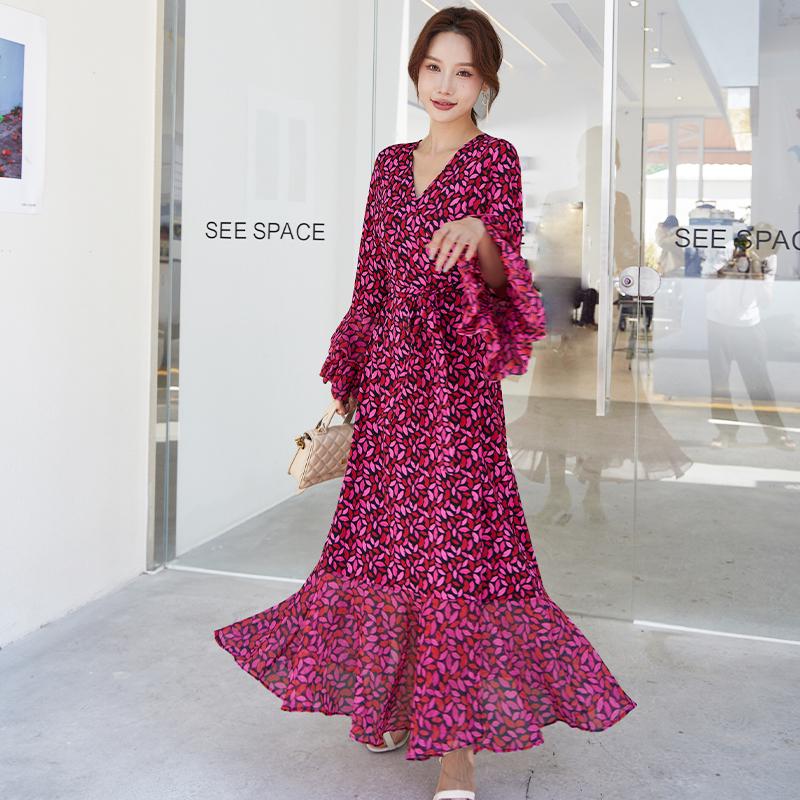 Spring Elegant Bodycon V-Neck Red Maxi Dress XL
Spring Elegant Bodycon V-Neck Red Maxi Dress XL