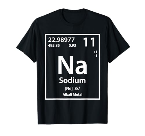 Sodium Element (White) T-Shirt
Sodium Element (White) T-Shirt