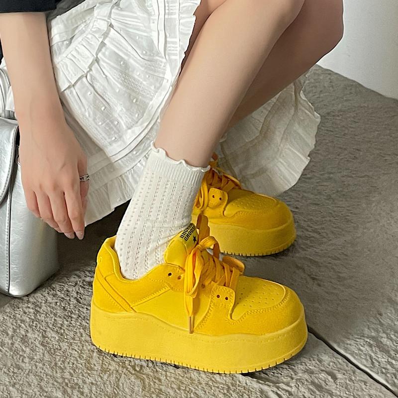 Dopamine platform heightening board shoes women s trendy new versatile sports fashion casual bread shoes 40 білий
Dopamine platform heightening board shoes women s trendy new versatile sports fashion casual bread shoes 40 білий