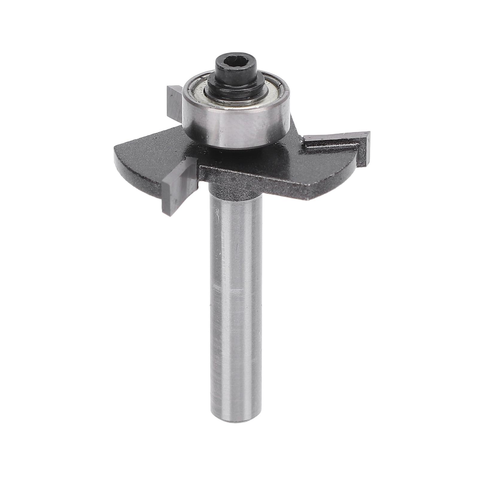 T Shaped Router Bit 14 Inch Shank 3 Teeth Ball Bearing Slotting Cutter Bit for Wood Plywood 532
T Shaped Router Bit 14 Inch Shank 3 Teeth Ball Bearing Slotting Cutter Bit for Wood Plywood 532