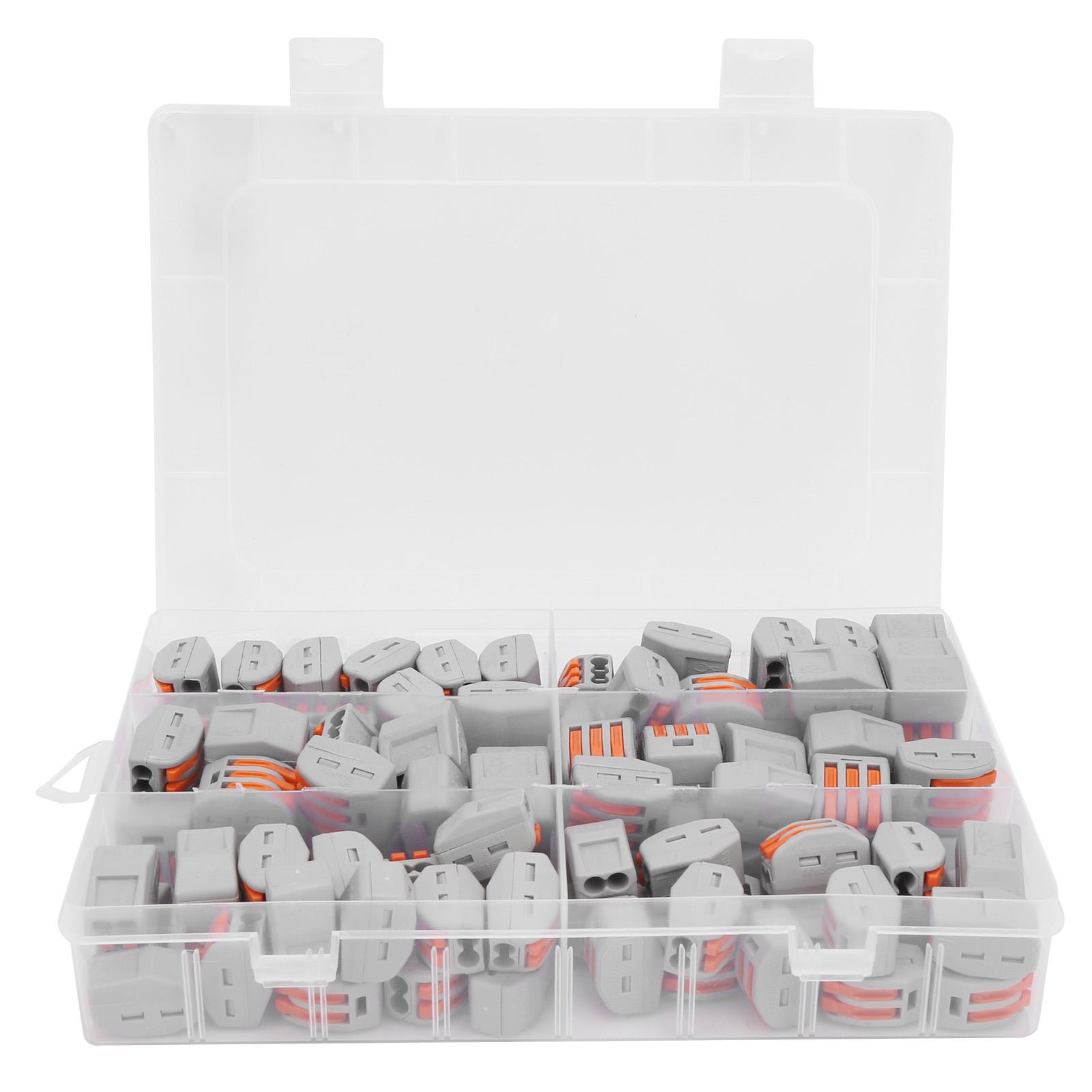100pcs PCT212213215 Wiring Electrical Connectors Quick Terminal Press Type Plastic Brass
100pcs PCT212213215 Wiring Electrical Connectors Quick Terminal Press Type Plastic Brass