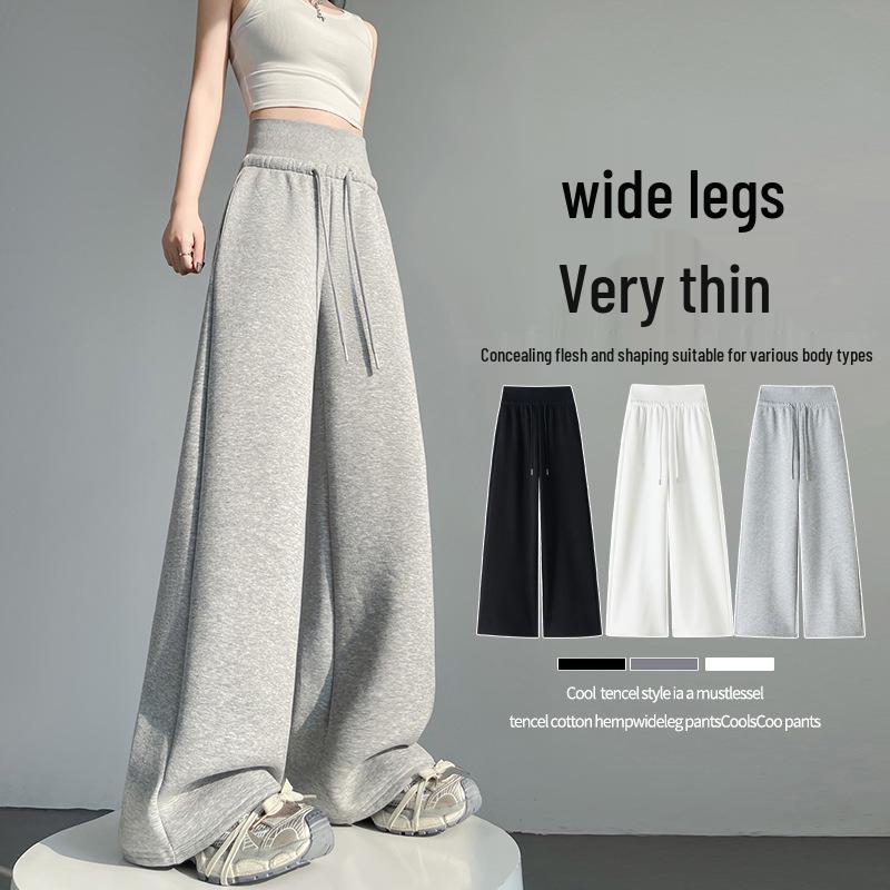 Women s American-Style Gray Wide-Leg Sweatpants: 2025 Spring Collection, Loose High-Waisted Casual Straight-Leg, Floor-Length. L
Women s American-Style Gray Wide-Leg Sweatpants: 2025 Spring Collection, Loose High-Waisted Casual Straight-Leg, Floor-Length. L