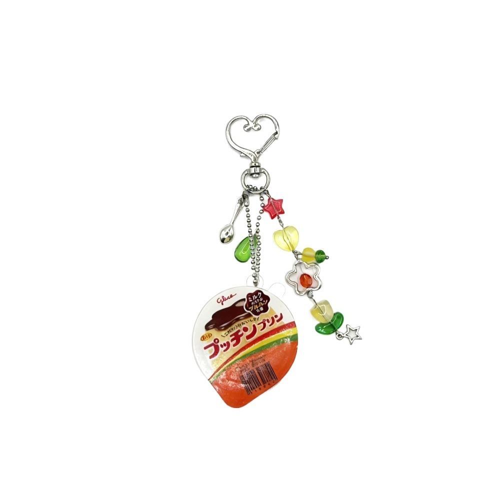 Cute Love Shaped Japanese Pudding Keychain Beaded Y2K Egg Flan Charm Flower Star Butterfly Bow Bag Pendant Backpack Decoration
Cute Love Shaped Japanese Pudding Keychain Beaded Y2K Egg Flan Charm Flower Star Butterfly Bow Bag Pendant Backpack Decoration