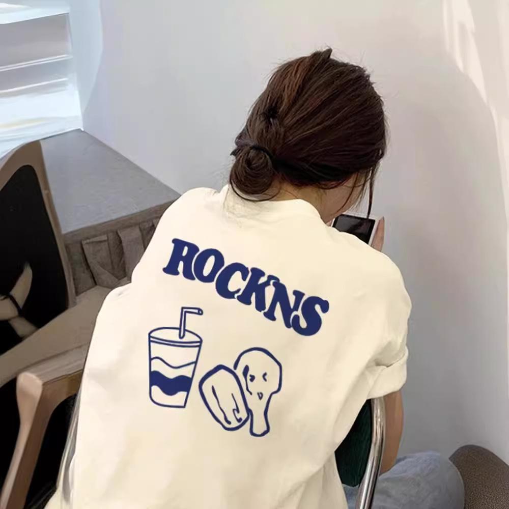 Summer 2025 new cotton Harajuku student t-shirt women s top niche fun print white short sleeve S
Summer 2025 new cotton Harajuku student t-shirt women s top niche fun print white short sleeve S
