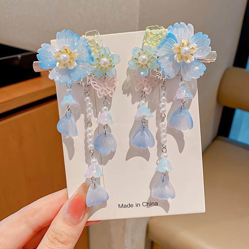 2Pcs Hanfu Headdress Women s New Chinese Tassel Flower Hairpin Temperament National Style Super Fairy Step Swing Pearl Hairpin
2Pcs Hanfu Headdress Women s New Chinese Tassel Flower Hairpin Temperament National Style Super Fairy Step Swing Pearl Hairpin