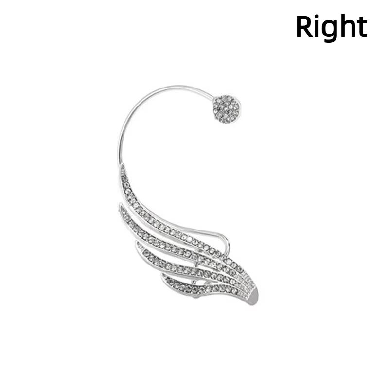 Trendy Wing Earrings Fashion Personality Zircon Ear Hook Clip-On Cartilage Non-Pierced Earrings B
Trendy Wing Earrings Fashion Personality Zircon Ear Hook Clip-On Cartilage Non-Pierced Earrings B