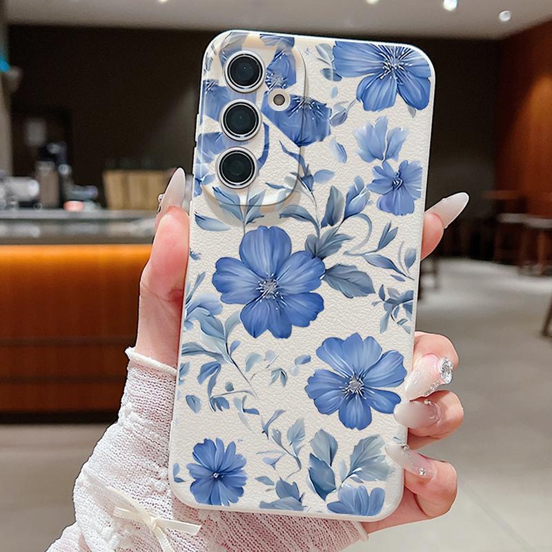 Pale Blue Flowers Pattern Case For Samsung Galaxy A57 A37 A17 A56 A36 A26 A16 A55 A35 A15 A54 5G Luxury Leather Texture Silicone Cover Samsung A36 5G бежевий
Pale Blue Flowers Pattern Case For Samsung Galaxy A57 A37 A17 A56 A36 A26 A16 A55 A35 A15 A54 5G Luxury Leather Texture Silicone Cover Samsung A36 5G бежевий
