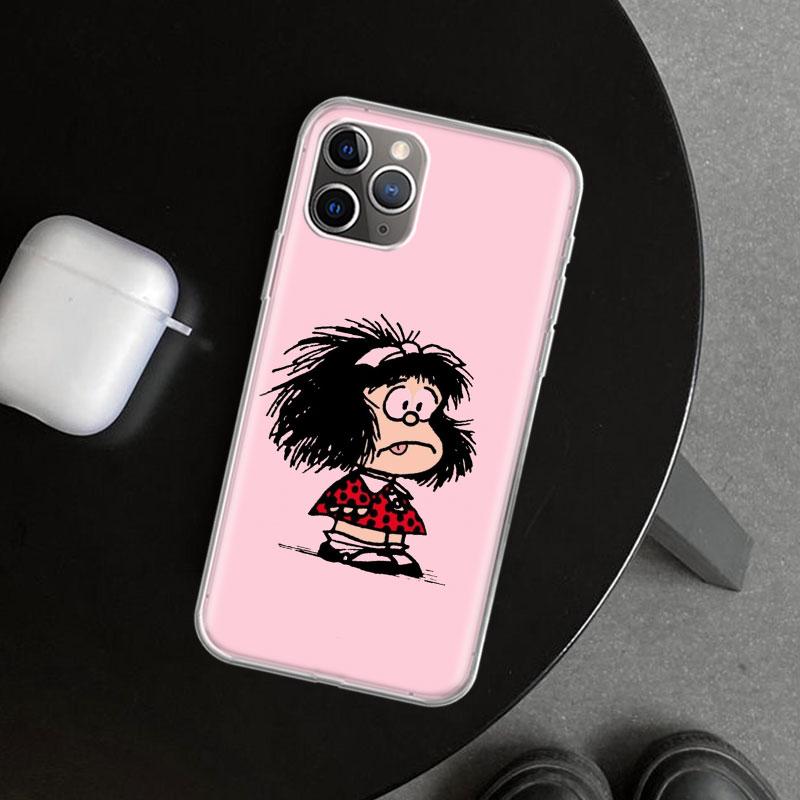Cartoon Cute Mafalda Phone Case Cover for iPhone 11 12 13 Mini 14 15 Plus 16 Pro Max 17 Air 7 8 + SE Art Customized Fundas 11 12 iPhone 17
Cartoon Cute Mafalda Phone Case Cover for iPhone 11 12 13 Mini 14 15 Plus 16 Pro Max 17 Air 7 8 + SE Art Customized Fundas 11 12 iPhone 17