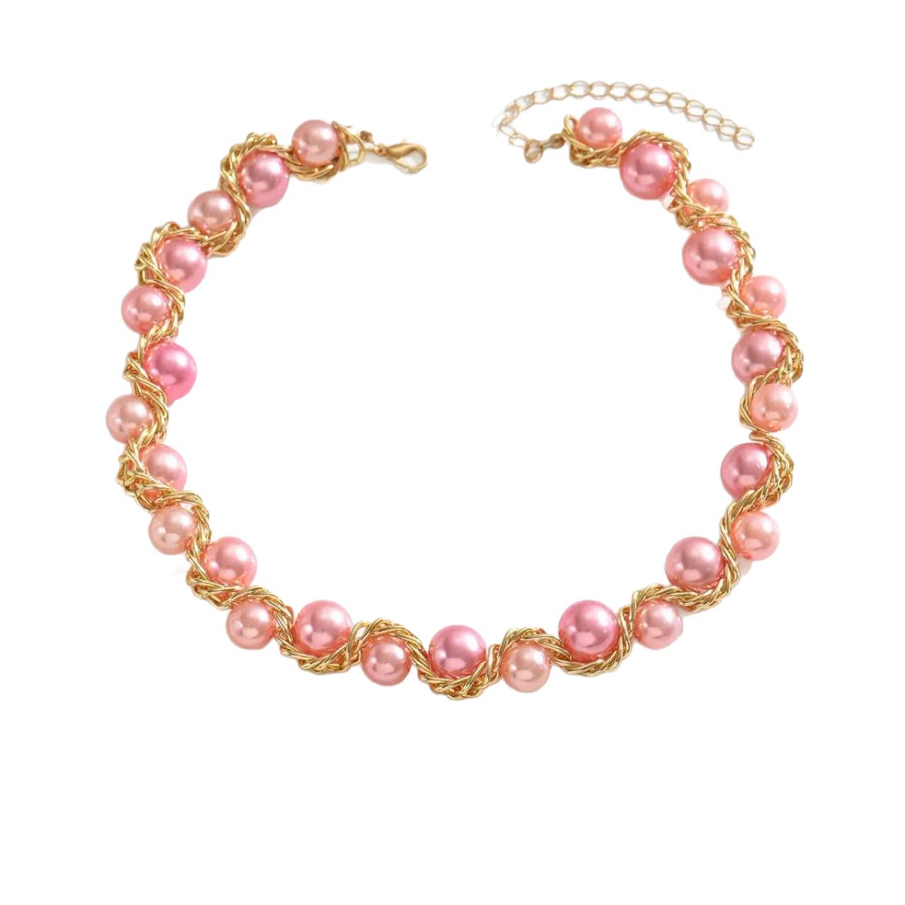 Модное ожерелье для женских украшений розовый
Модное ожерелье для женских украшений розовый