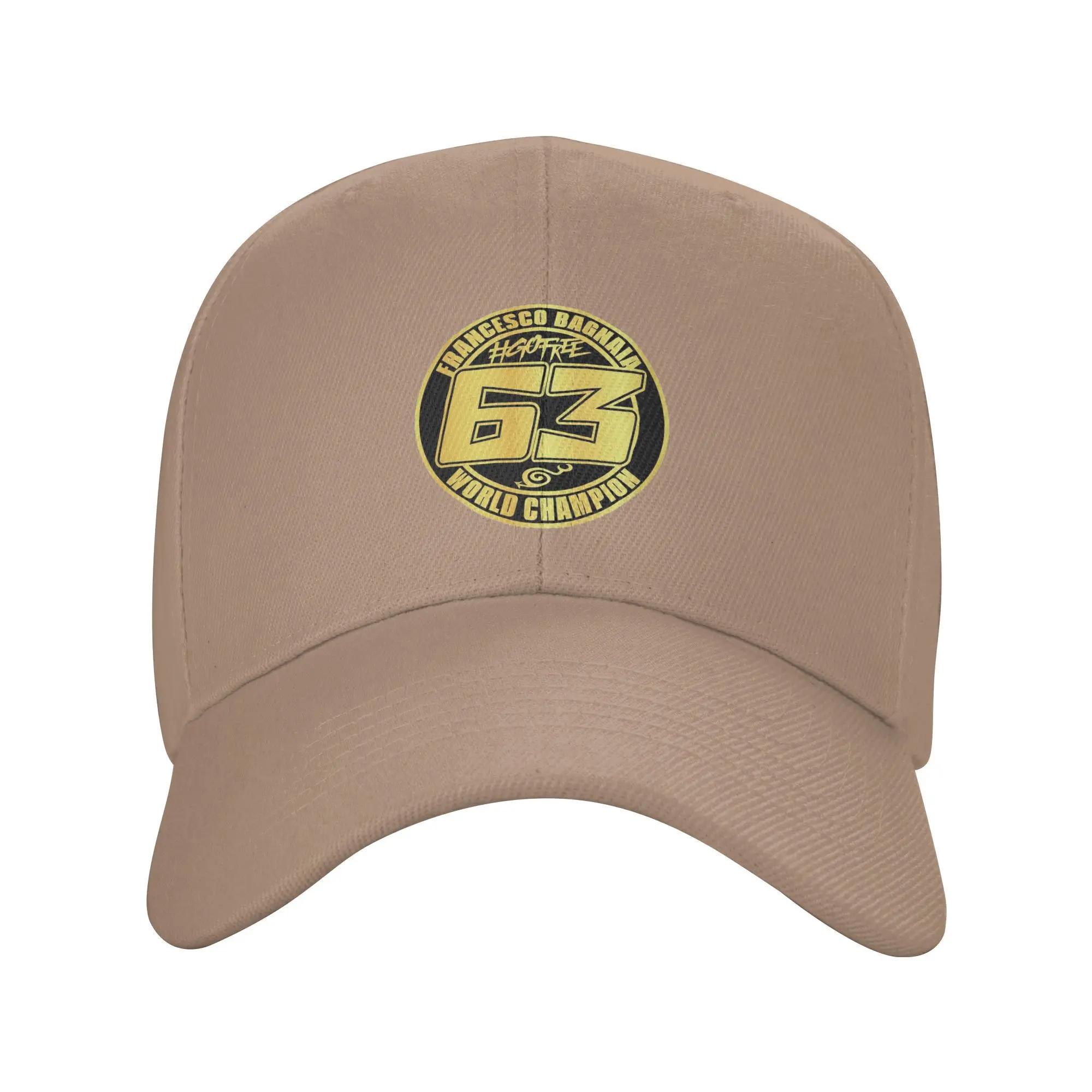 Pecco Bagnaia 63 Baseball Caps Snapback Fashion Baseball Hats Breathable Casual Casquette Outdoor Unisex One Size
Pecco Bagnaia 63 Baseball Caps Snapback Fashion Baseball Hats Breathable Casual Casquette Outdoor Unisex One Size