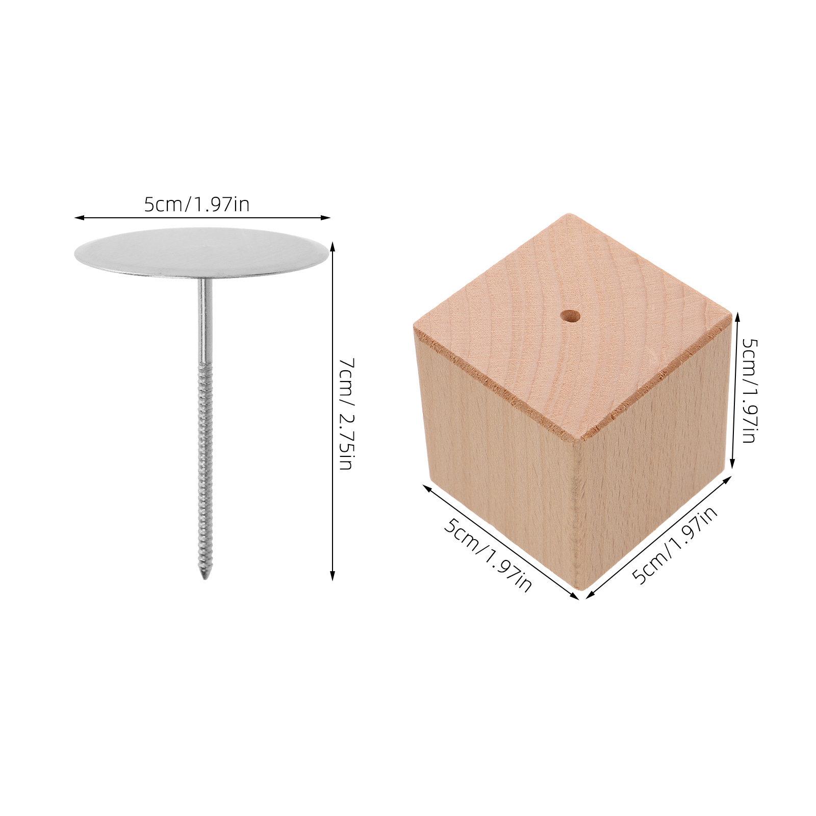 1Set Wooden Flower Nail Holder Natural Wood Stainless Steel Baking Flower Display Base Cake Decorating Mounting Tool Baking
1Set Wooden Flower Nail Holder Natural Wood Stainless Steel Baking Flower Display Base Cake Decorating Mounting Tool Baking