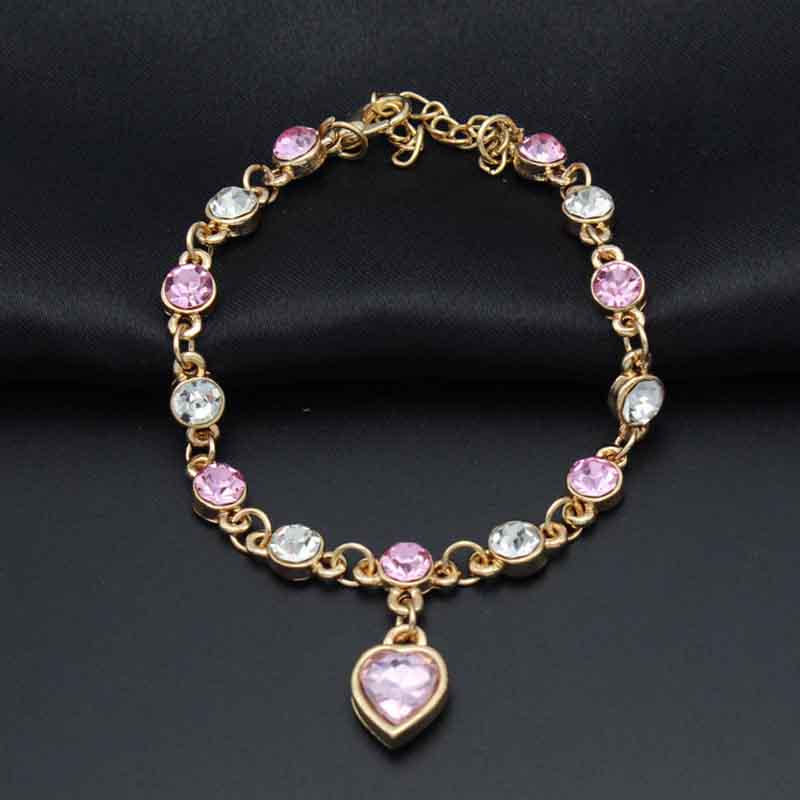 Ladies Hottest Womens Crystal Rhinestone Bangle Ocean Blue Bracelet Heart Chain Gold Pink
Ladies Hottest Womens Crystal Rhinestone Bangle Ocean Blue Bracelet Heart Chain Gold Pink