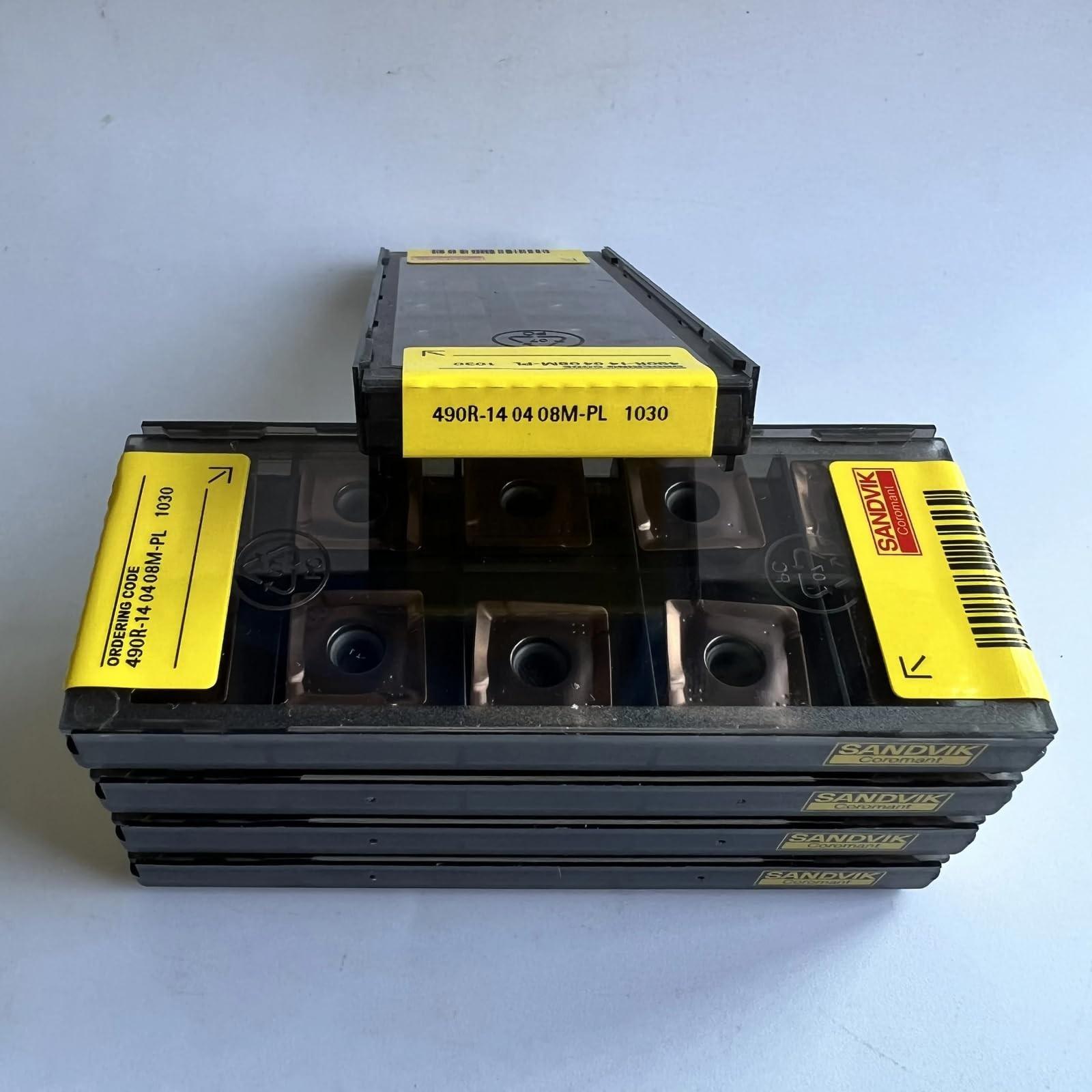 Original Sandvik / 490R-140408M-PL 1030 / CNC lathe carbide blade 10 PCS
Original Sandvik / 490R-140408M-PL 1030 / CNC lathe carbide blade 10 PCS