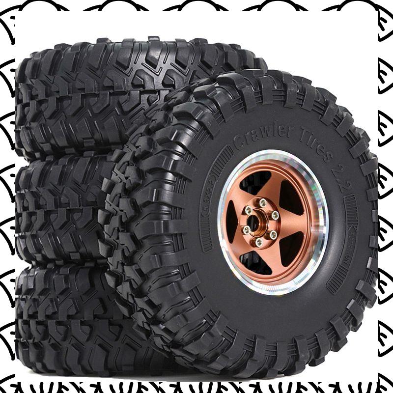 A71Z 4Pcs 135Mm Metal 2.2In Beadlock Wheel Rim Tire Set For 1/10 RC Crawler Car Axial SCX10 Wraith RR10 Capra Traxxas TRX4
A71Z 4Pcs 135Mm Metal 2.2In Beadlock Wheel Rim Tire Set For 1/10 RC Crawler Car Axial SCX10 Wraith RR10 Capra Traxxas TRX4