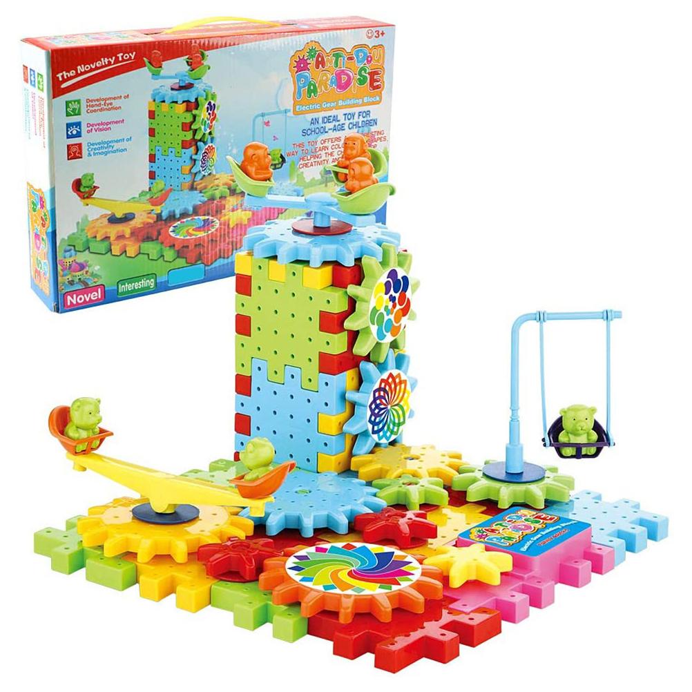 81 предмет DIY Gear Building Blocks Toy Set Learning Blocks Motorized Spinning Gears Construction Toy
81 предмет DIY Gear Building Blocks Toy Set Learning Blocks Motorized Spinning Gears Construction Toy