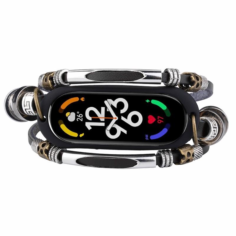 Для Xiaomi Mi Band 7/6/5 NFC Браслет з намистин Годинник Намистини Сплав DIY Ремінець для годинника As shown A
Для Xiaomi Mi Band 7/6/5 NFC Браслет з намистин Годинник Намистини Сплав DIY Ремінець для годинника As shown A