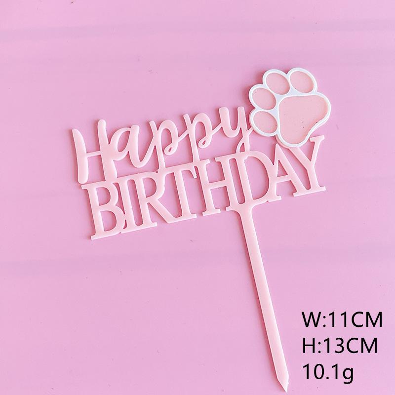 Acrylic Cute Happy Birthday Pets Party Cake Topper Birthday Supplies Cake Decorations Dogs Birthday Cake Topper F
Acrylic Cute Happy Birthday Pets Party Cake Topper Birthday Supplies Cake Decorations Dogs Birthday Cake Topper F