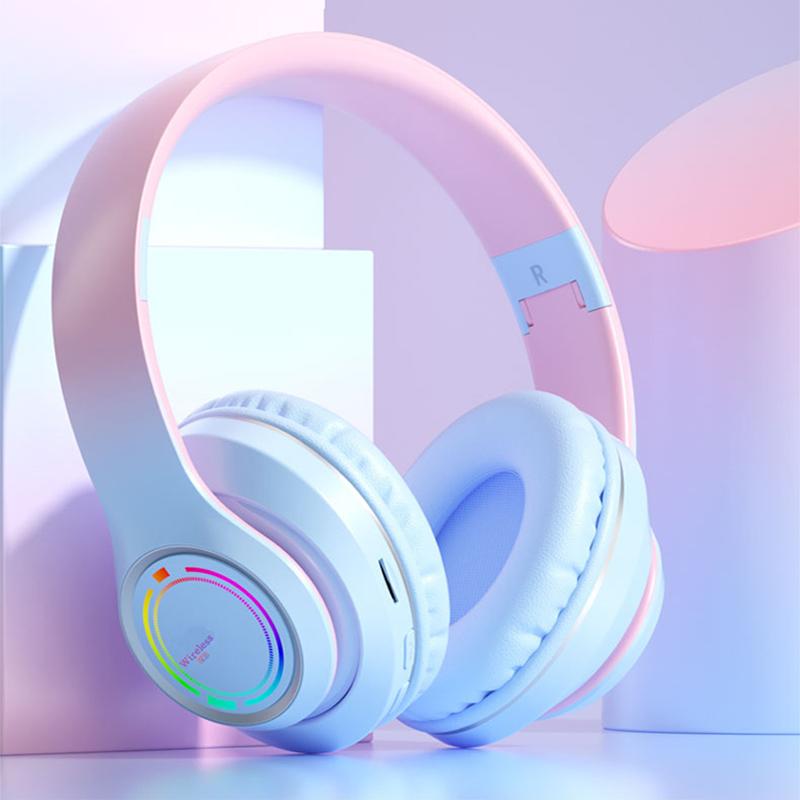Wireless Bluetooth Headphones Multi-color Headsets with Microphone HIFi Stereo Earphone
Wireless Bluetooth Headphones Multi-color Headsets with Microphone HIFi Stereo Earphone