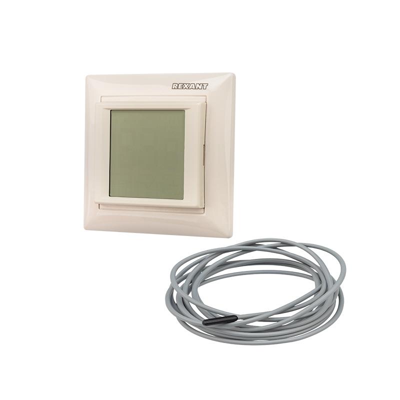 Thermoregulator Rexant Touch Programmable Rx-421h Beige Compatible With Legrand Valena 51-0587 Series
Thermoregulator Rexant Touch Programmable Rx-421h Beige Compatible With Legrand Valena 51-0587 Series