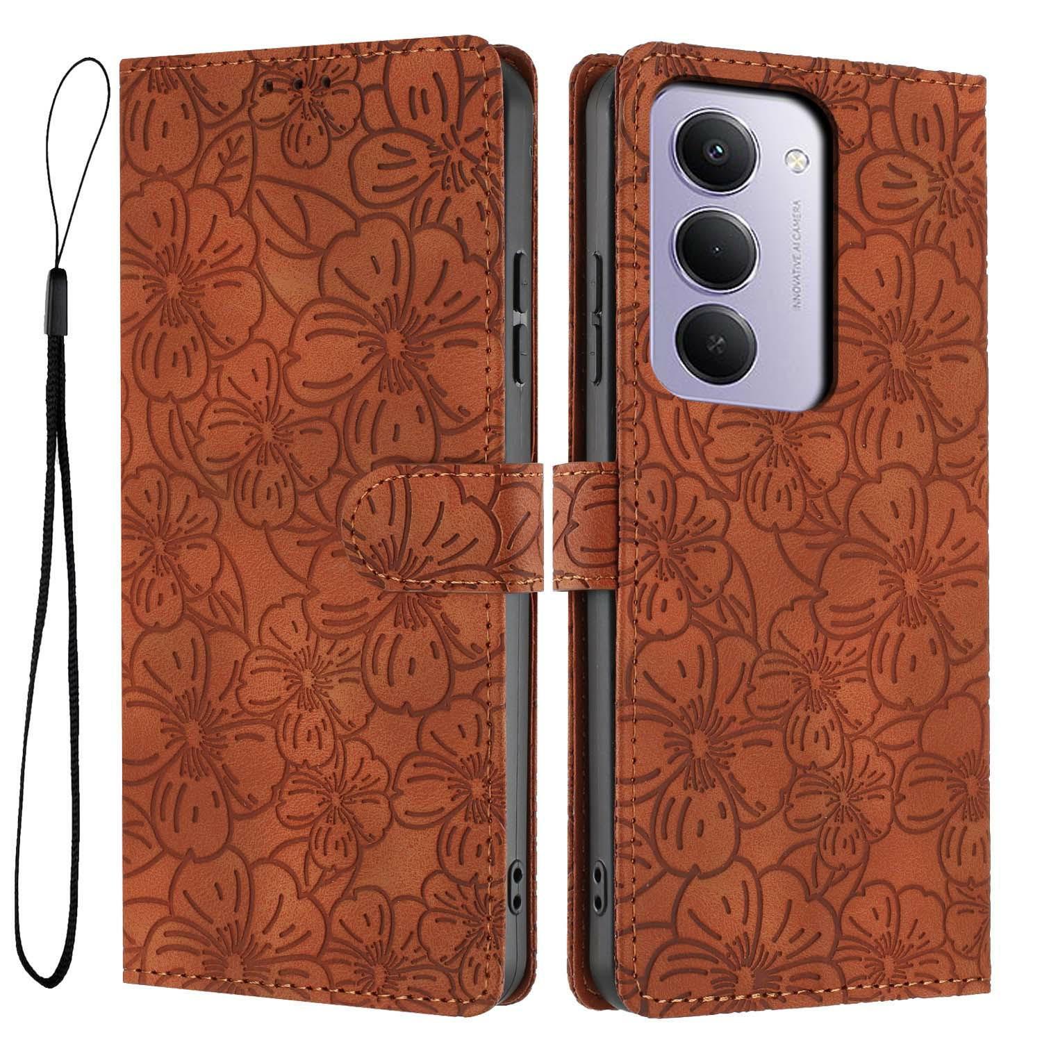 Flip Case For Xiaomi Redmi 15 5G (Global) (169mm)/15 4G (169mm) Leather Phone Cover Cherry Blossom Pattern Wallet Stand with Wrist Strap
Flip Case For Xiaomi Redmi 15 5G (Global) (169mm)/15 4G (169mm) Leather Phone Cover Cherry Blossom Pattern Wallet Stand with Wrist Strap