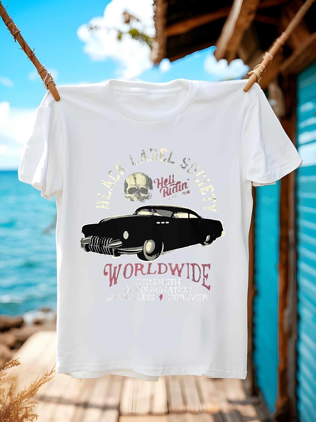 Black Label Society Hell Riding Hot Rod T-shirt - Vintage Classic Car Graphic Tee XXXL
Black Label Society Hell Riding Hot Rod T-shirt - Vintage Classic Car Graphic Tee XXXL