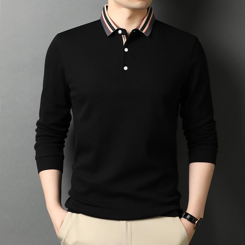Весна и осень, новая мужская рубашка поло с длинным рукавом и отворотом, однотонный свободный мужской топ для молодых и средних мужчин 3XL
Весна и осень, новая мужская рубашка поло с длинным рукавом и отворотом, однотонный свободный мужской топ для молодых и средних мужчин 3XL